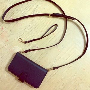 iPhone X case and wallet/purse